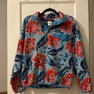 Patagonia Synchilla Snap Fleece Floral